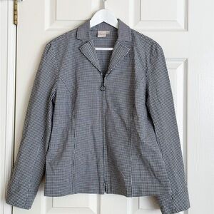 CLEO Women Lightweight tweed Spring Jacket, Cotton Blend, size 8/Medium